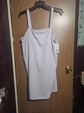 Zelos New Lilac Plus Size Summer Active Sports Dress Size 2X!