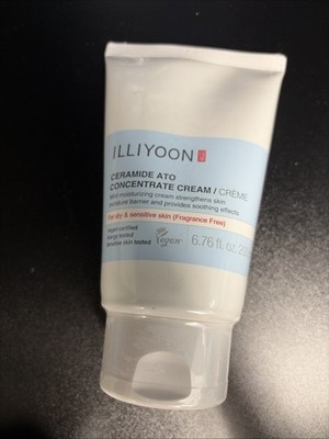Illiyoon Ceramide Ato Concentrate Cream 200ml (6.76 fl oz) Fragrance Free Vegan