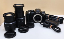 Olympus Evolt E-520 10.0MP Camera w/14-42  40-150 Lens Near Mint Japan 20260611