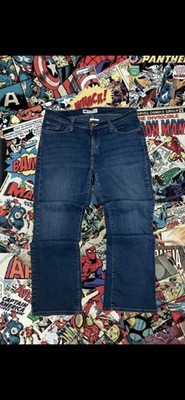 Levi s 529 Vintage Bootcut Jeans, Low Waist, Blau, W32 L34