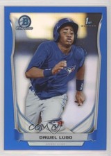 2014 Bowman Chrome Prospects Blue Refractor 22/250 Dawel Lugo #BCP89 fm0