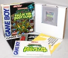 TMNT Turtles: Fall of the Foot Clan Game Boy Complete CIB! NICE w/ RARE INSERTS!