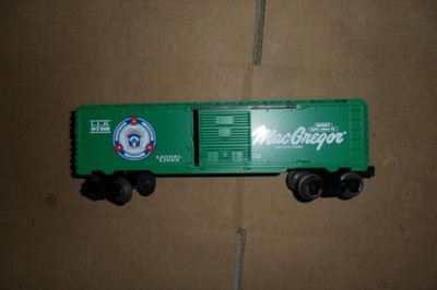 WOW!! LIONEL O GAUGE LITTLE LEAGUE BASEBALL MACGREGOR BOXCAR LLB #9700 NO BOX