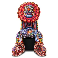 Rick Wolfryd- Original Mixed Media Sculpture "XMan"