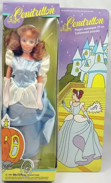Poupée de collection Disney Cendrillon en robe de bal satinée, cadeau pour anniversaire