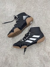Adidas Wrestling Shoes Mens Size 8.5 Black Gu...