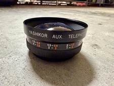 Yashikor Aux Telephoto Conversion Lens 1:4 Vintage Camera Lens Attachment