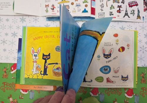 PETE THE CAT - JAMES DEAN - LOT OF 4 BOOKS (3 PB & 1 HC) - INCLUDES POSTER - Picture 3 of 6