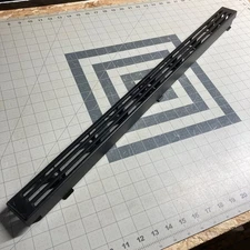 GE OEM Microwave Upper Plastic Grill Black WB07X10379