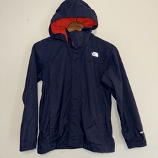The North Face Hyvent Boys Meshlined Windbreaker Size Medium 10/12 Navy