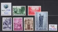WC1_25568.BELGIUM. 1954 FRIENDS OF BEGUINAGE OF BRUGES set. Sc.B561-B566. MNH
