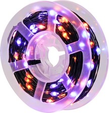 200LED Orange and Purple Halloween Fairy Lights Plug in