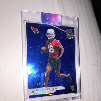Panini 2024 Donruss Elite Rookies Marvin Harrison Jr Blue /99 RC #182