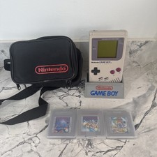 Original Nintendo Game Boy DMG-01 Fully Cleaned & Serviced nostalgia bundle