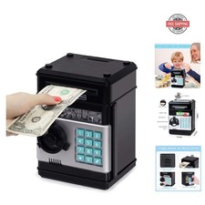 Kids ATM Piggy Bank with Password Protection - High-Capacity Money Savings