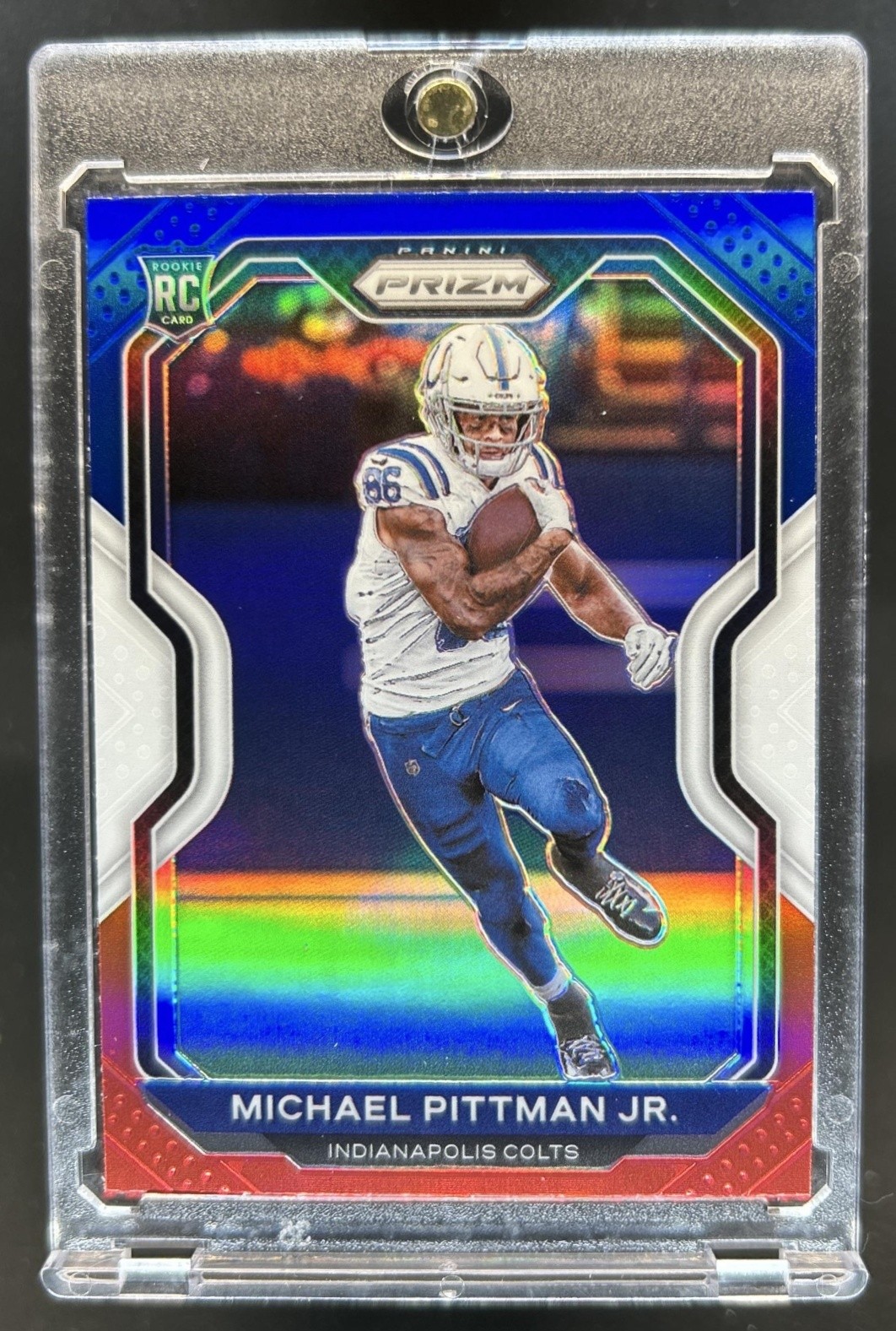 2020 Panini Prizm Michael Pittman Jr. RC Red White and Blue Rookie #333 Colts