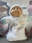 Vintage Cabbage Patch Preemie Sheep Sleep Sack Undershirt Diaper Blue Eyes Boy