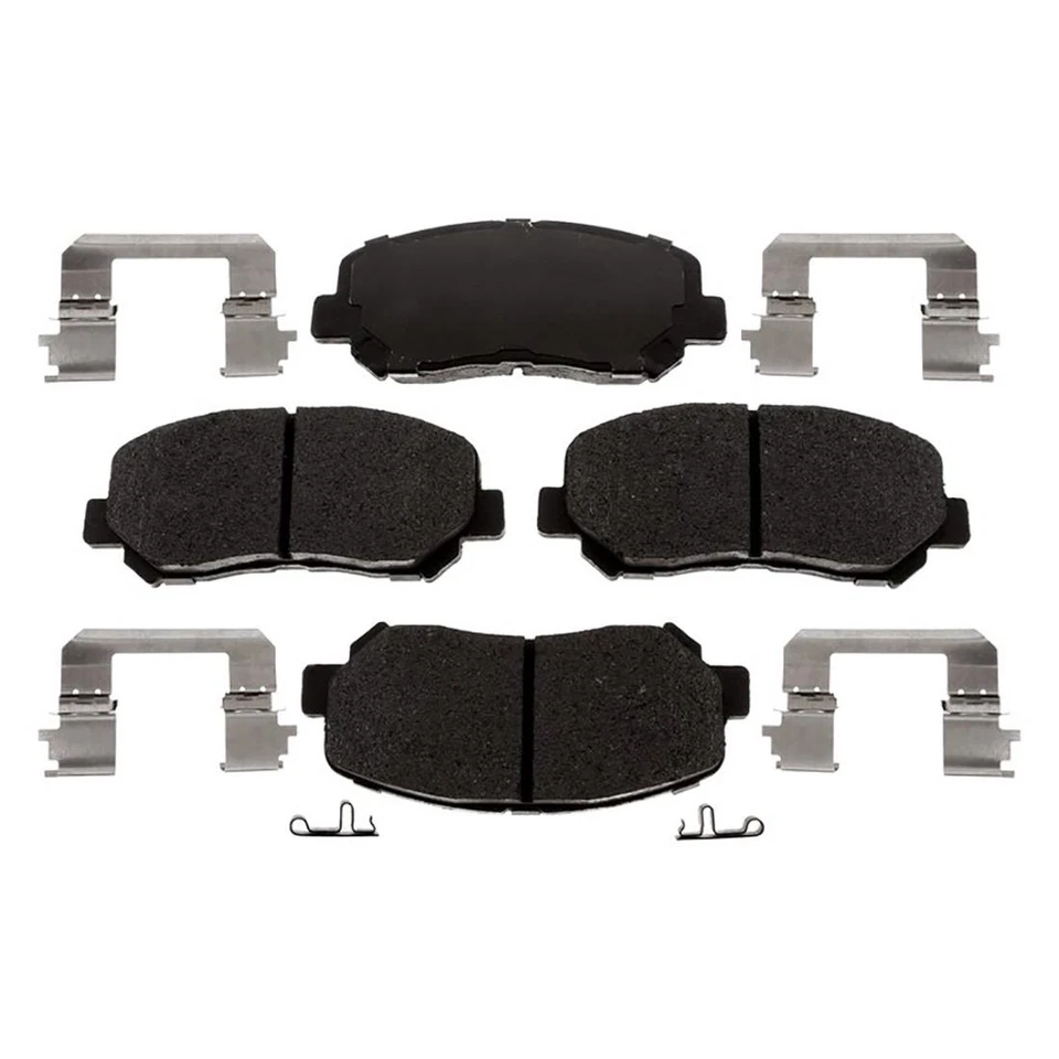 Rotores de freno delanteros + pastillas de freno de cerámica y herrajes para Mazda CX-5 2013-2015 Foto 2 de 4