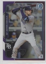 2015 Bowman Chrome Purple Refractor 116/250 Steven Souza Jr #63 2x6