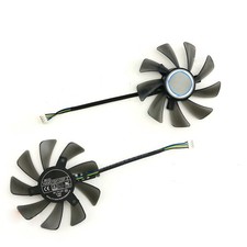 1PC 83mm Graphics Card Cooling Fan ASUS GTX1060 PHOENIX FD9015U12D HA9515H12SF-Z