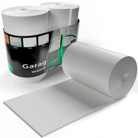 2 Rollen Garagen Wandschutz Selbstklebend 200X20X0,5Cm TüRkantenschutz Weiß