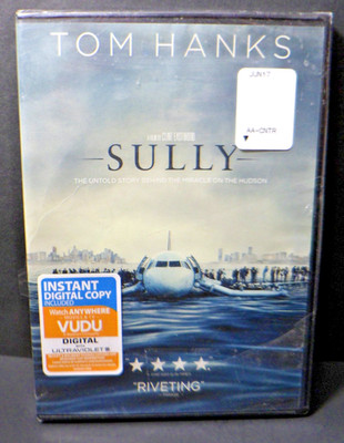 Sully  (DVD 2016 WS) Tom Hanks, Aaron Eckhart, Laura Linney - BRAND NEW