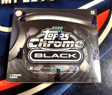 2022 Topps Chrome Black Baseball | Witt & Julio RCs Hobby Box | Factory Sealed