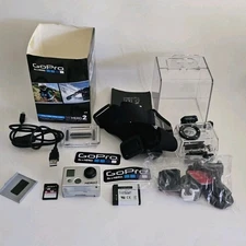 GoPro HERO 2 Case, Battery, Charging Cable, Chesty, 16G Memory Battery and More