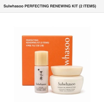Sulwhasoo Renewing Kit(2 Items) x 1 or 3 or 5 set Activating Serum,Firming Cream
