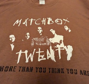 Matchbox Twenty Tour Shirt | eBay