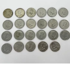 Kennedy Half Dollars 1966-1997 Circulated See Description for Details