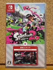 Nintendo Switch Splatoon 2 + Octo Expansion Japanese Game w/ Case From JAPAN