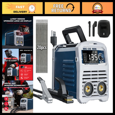 2-in-1 Mini Stick Welder & Lift TIG 135A 110V Portable IGBT Inverter, Hot Start,