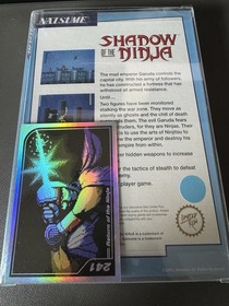 Shadow of the Ninja Nintendo NES Limited Run Re-Release Brand New Factory Sealed
