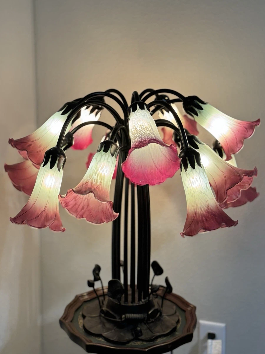 ヴィンテージ ティファニースタイル リリィランプ 12灯 アメリカ製 USED TIFFANY&Co.（ティファニー） ヴィンテージ ティファニースタイル