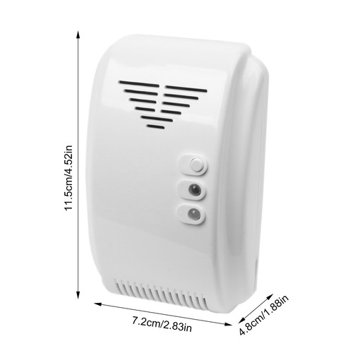 12V RV Gas Leak Detector Alarm Propane Butane Methane Natural Gas Sensor - Foto 2 di 12