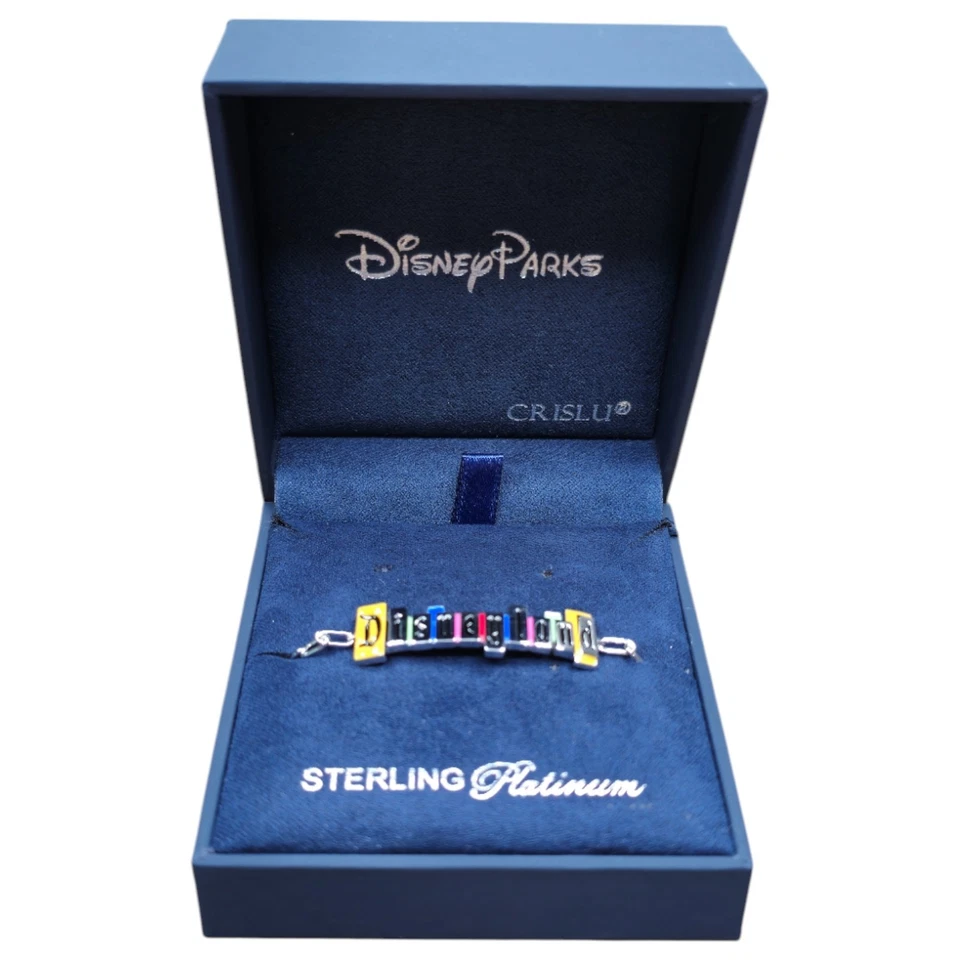 Pulsera CRISLU Disneyland Firmada por Amireh - Exclusiva de Coleccionista Parques Disney Foto 2 de 4