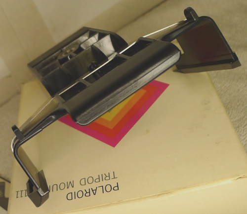 Fotocamera Polaroid SX-70 #111 supporto treppiede + scatola, foglio istruzioni e scheda aggiuntiva BB - Foto 4 di 8