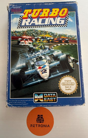 Turbo Racing Nintendo Nes Spiel PAL A UK Version OVP mit Handbuch