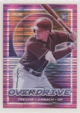 2021 Panini Chronicles Overdrive Pink Pulsar Prizm Trevor Larnach #23 uk2