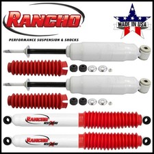 Rancho Front Rear Set Suspension Gas Shocks Fit 80-96 Ford Bronco 4wd 0 Lift