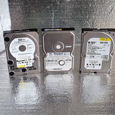 Western Digital 3.5" Internal HDD Lot WD5000ABYS 500GB SATA + WD1200 IDE