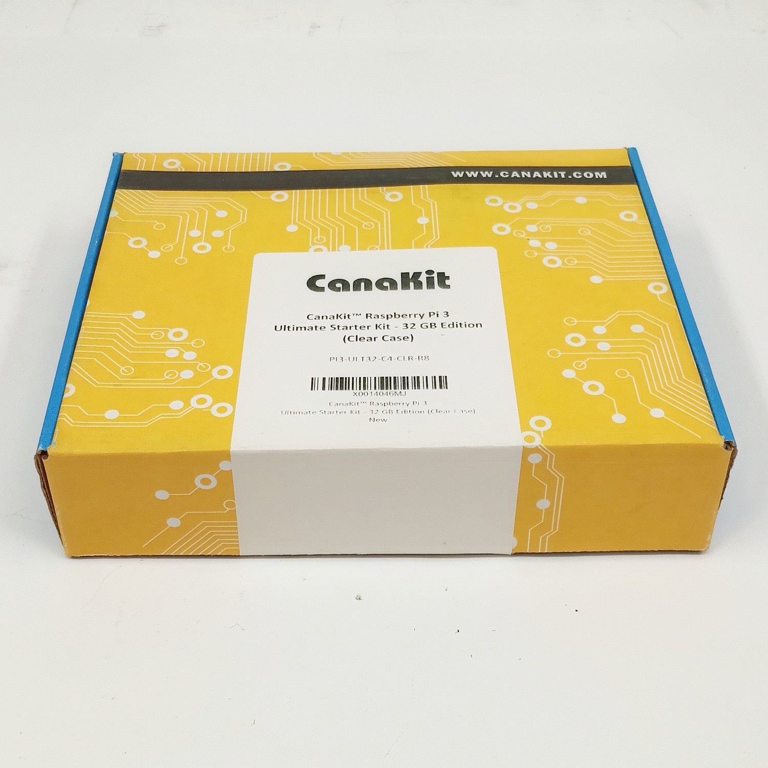 CANAKIT RASPBERRY PI 3 32 GB EDITION BLACK CASE Starter Kit Model B. Available Now for $49.99