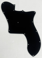Black 3-Ply For Fender US 72 Telecaster Deluxe Re-Issue Blank Guitar Pickguard
