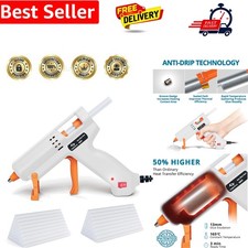 Hot Glue Gun Kit, 50W Fast Preheating Mini Melt Gun with 75pcs Glue Sticks130... 0.28 per stick