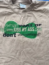 VTG 90s IT Humor T-Shirt Men’s Large Tan Funny Tech Computer Sarcastic Gag Gift