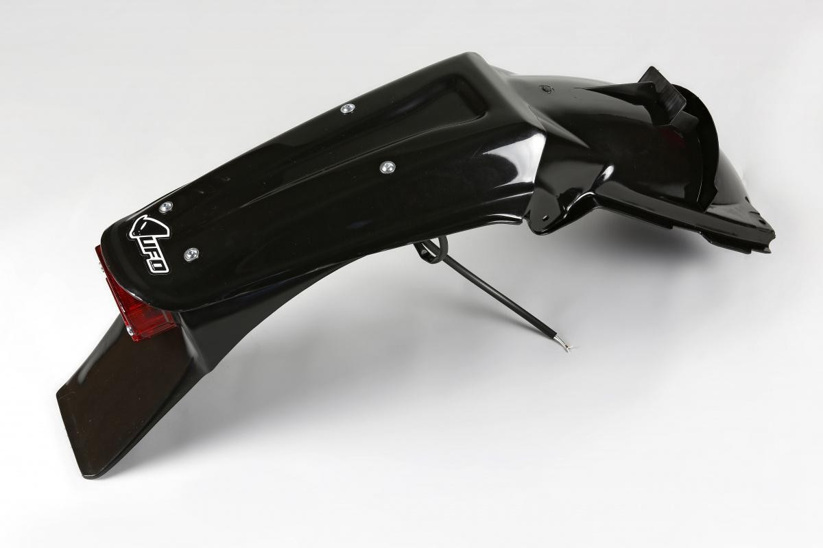 Fender with Rear Light Mudguard Fits Kawasaki KX 125 250 94-98 Black