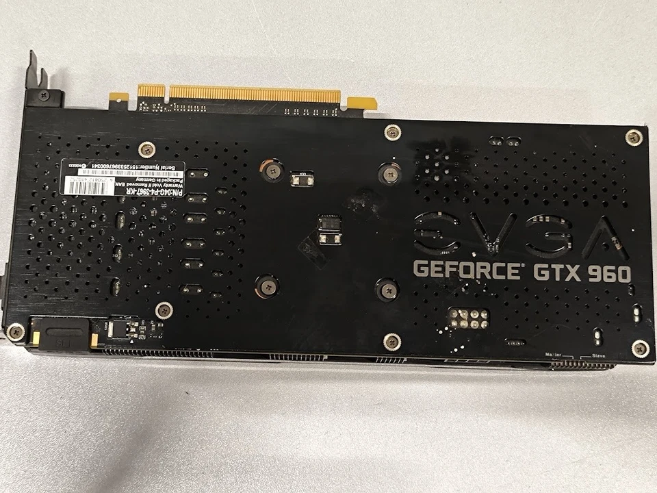 EVGA GeForce GTX 960 4GB Graphics Card - Used, Working - Image 2 of 4