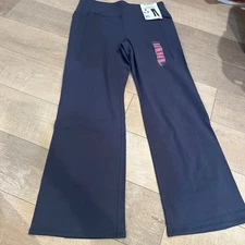 RBX WOMENS XXL PULL ON JOGGER PANTS NEW GRAY BOOTCUT TUMMY CONTROL