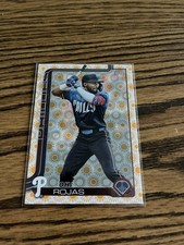 2025 Topps Series 2 Johan Rojas #469 Holiday Sun Philadelphia Phillies